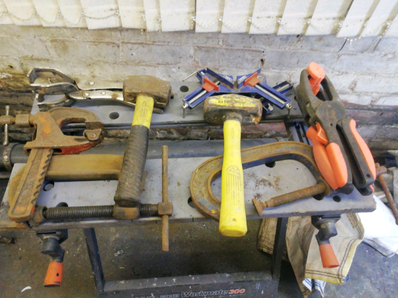 Various clamps and hammers in Peterlee, County Durham Gumtree