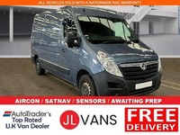 2019 Vauxhall Movano 2.3 CDTI H2 Van 130ps PANEL VAN DIESEL Manual