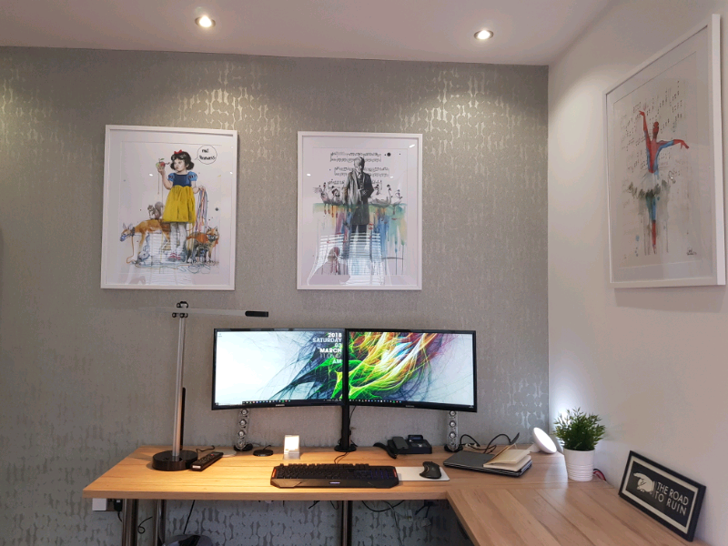 Samsung Dual Monitor Setup In Enfield London Gumtree
