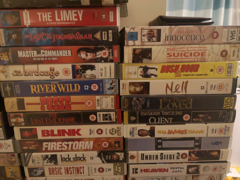 EXRENTAL VHS Tapes in Milton Keynes, Buckinghamshire Gumtree