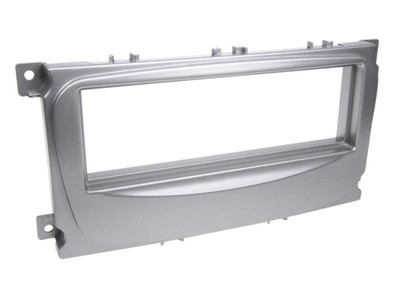 For Ford C-Max DM2 Facelift Car Radio Frame Installation Mounting 1-DIN Silver