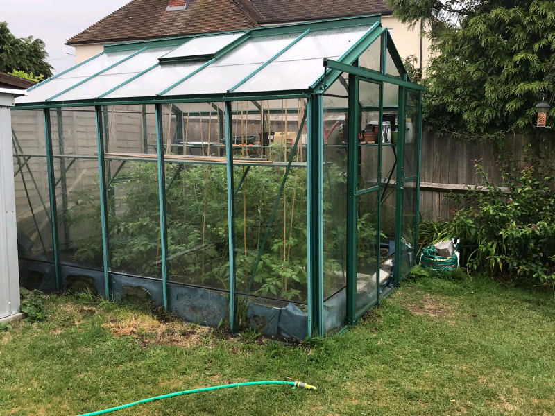 12 x 8 ft Greenhouse Toughened Glass and more! in Thatcham