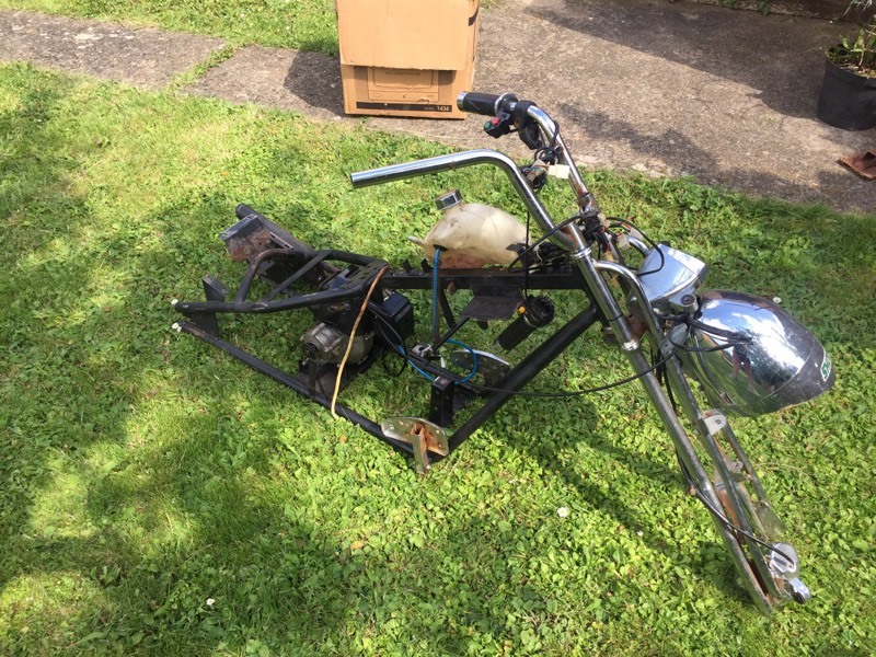 mini moto chopper 50cc