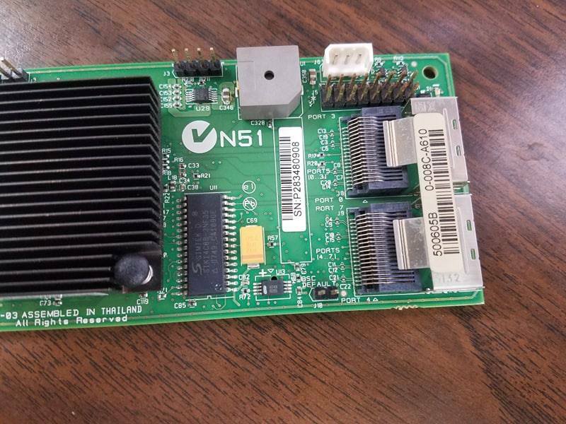 INTEL SRCSATAWB 8-PORT SATA 3Gbps RAID CONTROLLER PCIe