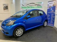 2010 Toyota AYGO 1.0 VVT-i Blue Blue 5dr Hatchback Petrol Manual