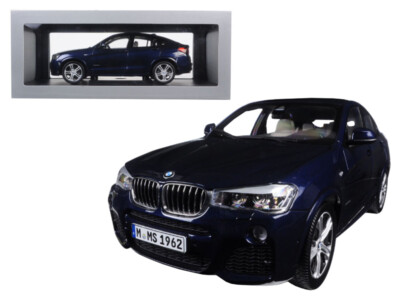 BMW X4 F26 インペリアルブルー ミニカー Paragon 1/18 BMW X4 (F26) Imperial Blue 1/18 Diecast Model Car by Paragon