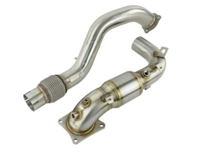 Skunk2 Downpipe Kit W/ Cat Fits 1208-2020 Honda Civic Type R 