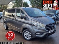 2019 Ford Transit Custom 2.0 300 EcoBlue Limited Crew Van Double Cab 5dr Diesel 