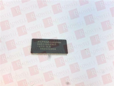ELPIDA MEMORY INC UPD45128163G5-A75-9JF / UPD45128163G5A759JF (BRAND NEW)