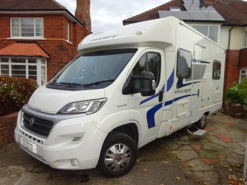 Swift Escape 664 4 Berth 4 Belts Fixed Bed Motorhome For Sale Ref 15825