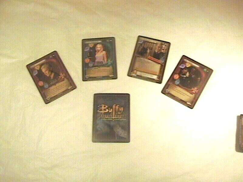 1 lot 42 BUFFY the vampire slayer trading cards  D16