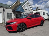 2017 Honda Civic VTEC Turbo SR Hatchback Petrol Automatic