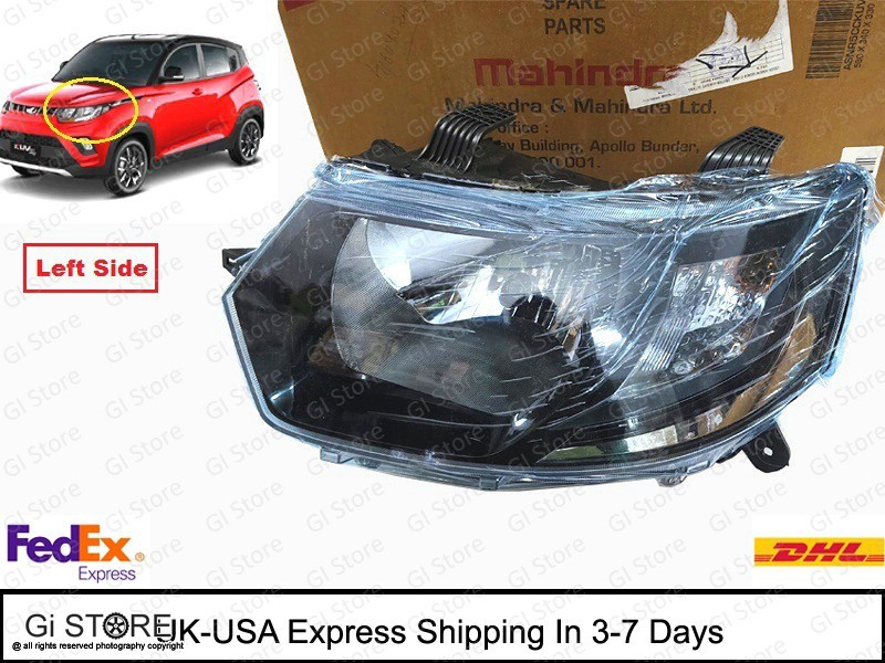 Headlight for MAHINDRA KUV 100 BSVI, KUV 100 F/L, KUV 100 TRIP - 1701AAA07941N -
