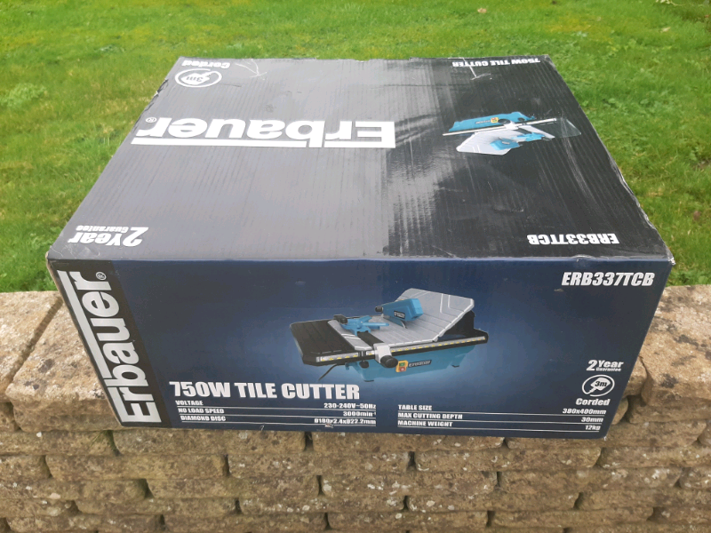 ERBAUER 750W TILE CUTTER. BRAND NEW IN BOX in Somerset Gumtree