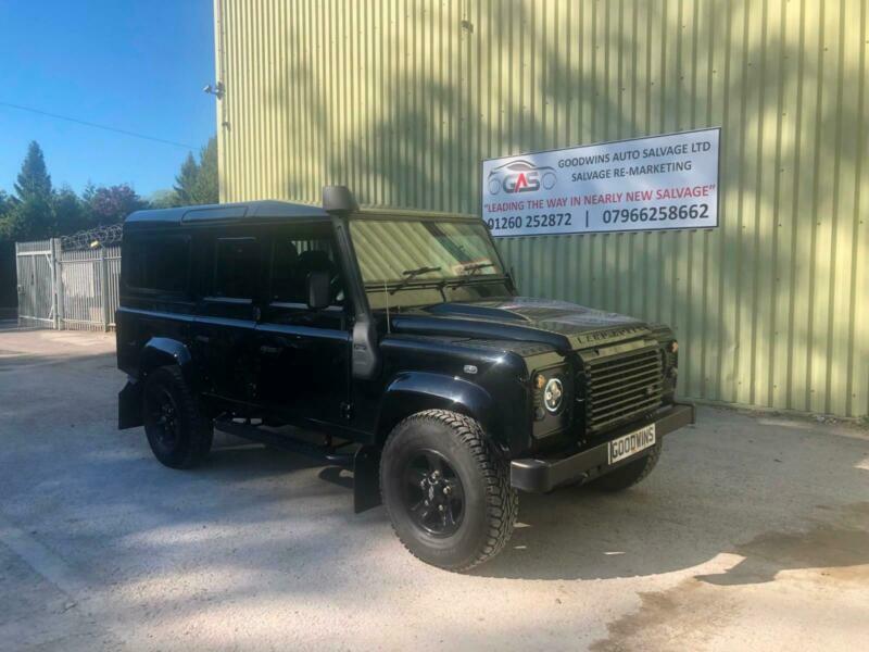 2011 11 LAND ROVER DEFENDER 110 XS 2.4 TDi ACCIDENT DAMAGED REPAIRABLE