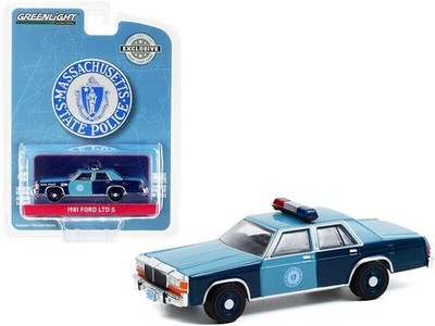 1981 Ford LTD S  Massachusetts State POLICE **** Greenlight Hobby excl 1:64