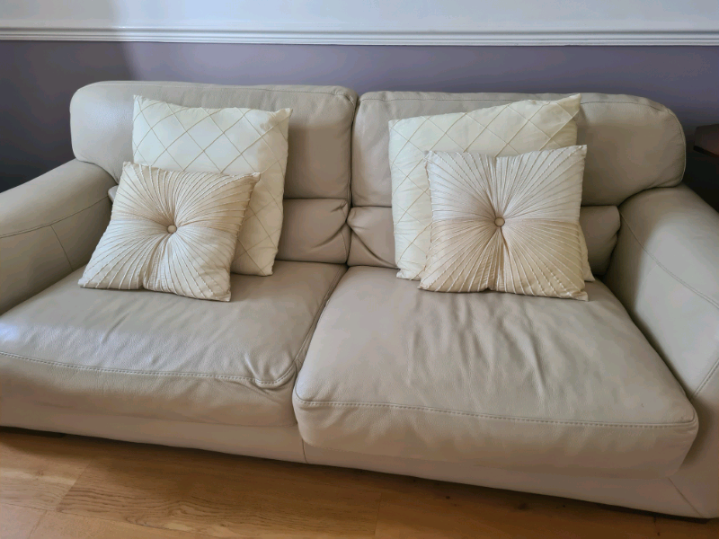 Cream Sofa for sale in UK 46 secondhand Cream Sofas