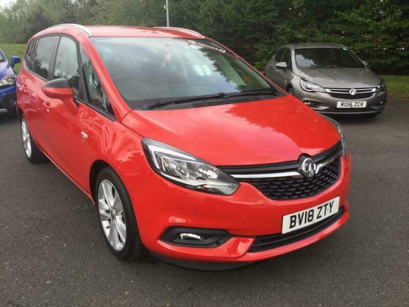 2018 Vauxhall Zafira 1.4T SRi 5dr Petrol red Manual in Telford