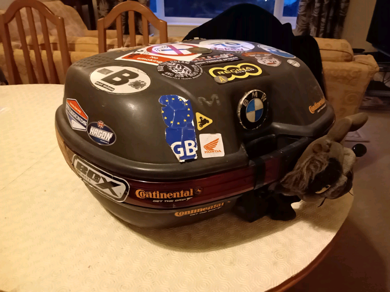 classic motorcycle top box