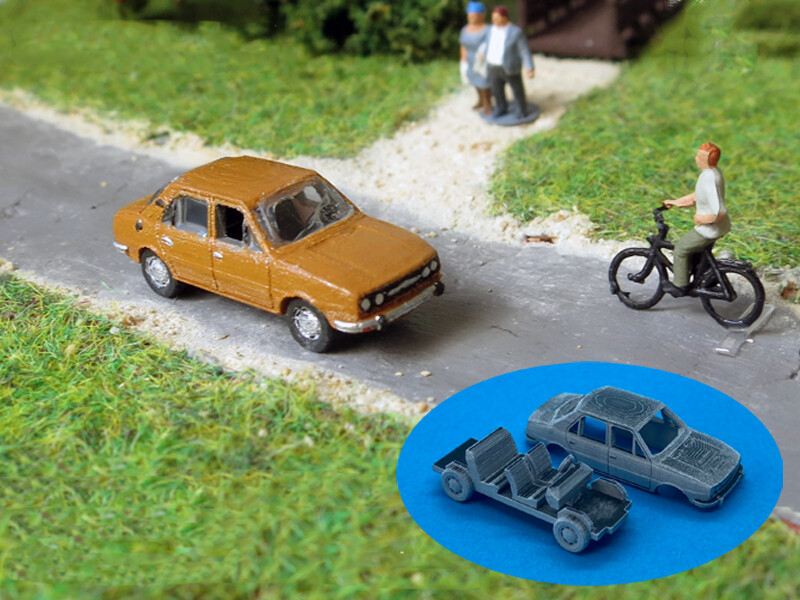 Railnscale N2257 - Pkw Skoda 120 Ls - Spur N - Neu