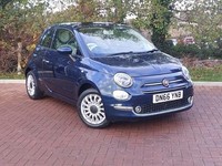 2016 Fiat 500 1.2 Lounge 3dr Hatchback Petrol Manual