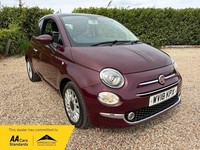2018 Fiat 500 1.2 Lounge 3dr HATCHBACK PETROL Manual