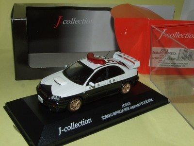 SUBARU IMPREZA WRX STi JAPANESE POLICE 2005 J-COLLECTION JC083 1:43