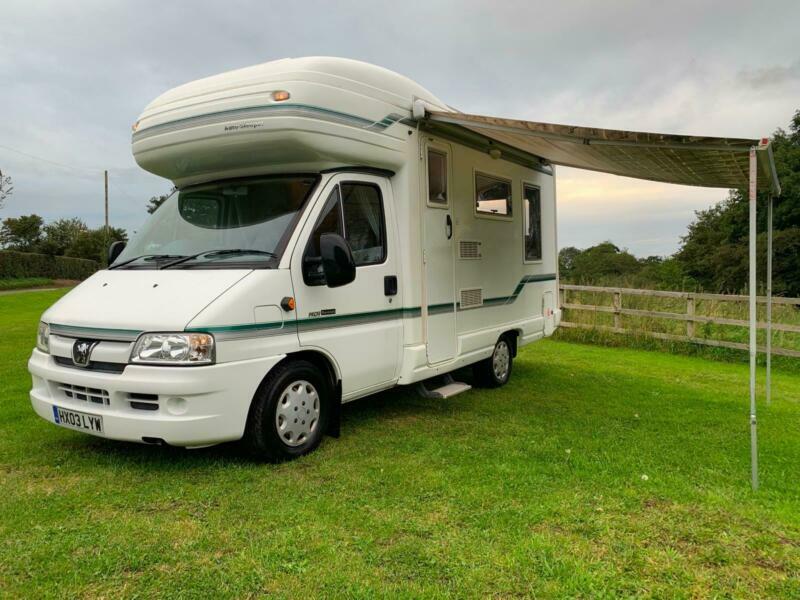 AUTOSLEEPER RAVENNA 2003 4 BERTH MOTORHOME 26,900 MILES