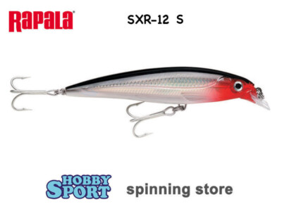 RAPALA X-RAP SXR-12 COLORE S SILVER  22 GR SUSPENDING  12 CM SPINNING MARE