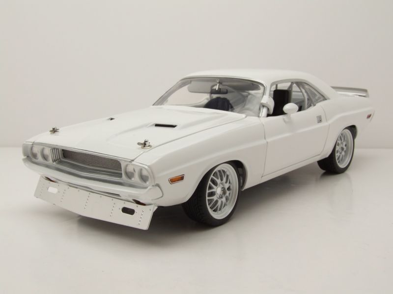 Dodge Challenger R/T Chicayne 1971 Giallo Nero Modellino 1:18 Acme