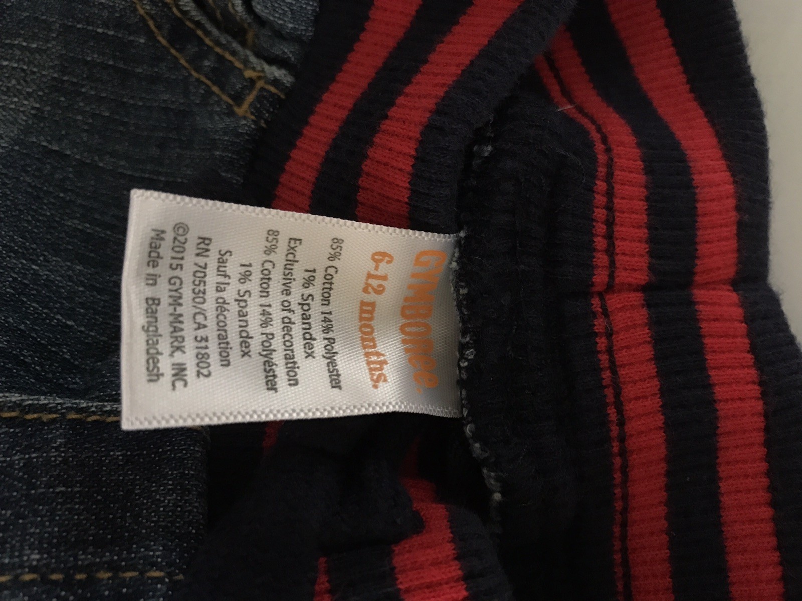 Boys Jeans - 6-12 Months - Gymboree