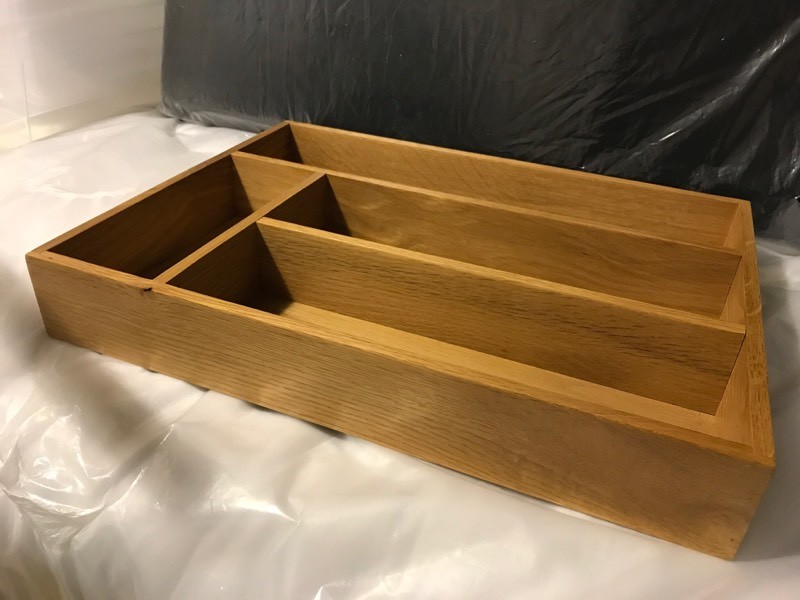 Wren Kitchens Genuine Solid Oak Cutlery Tray In Sheffield South