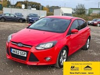 2012 Ford Focus 1.0T EcoBoost Zetec Hatchback 5dr Petrol Manual Euro 5 (s/s) (12