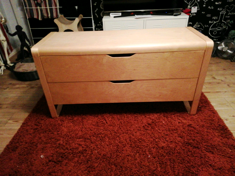 Ikea Anes Drawers Solid Wood In Newcastle Tyne And Wear