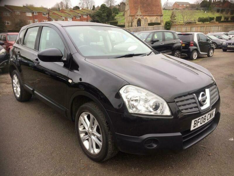 Nissan qashqai 2008 черный
