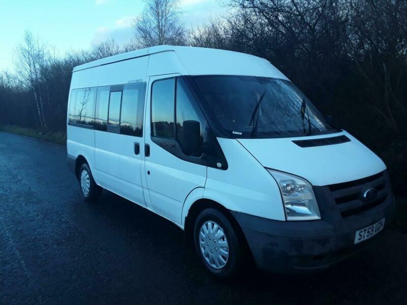 59 Reg Ford TRANSIT 115 T300M FWD MINIBUS 12 SEATER EXCELLENT CONDITION