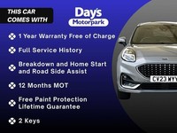2023 Ford Puma 1.0T EcoBoost MHEV ST-Line Vignale Petrol Hybrid Manual (125 ps)[