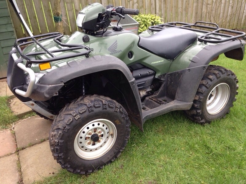 2010 HONDA FOREMAN 500 FA FARMQUAD QUAD QUADBIKE 4x4 **NOT LT50 ATC KTM