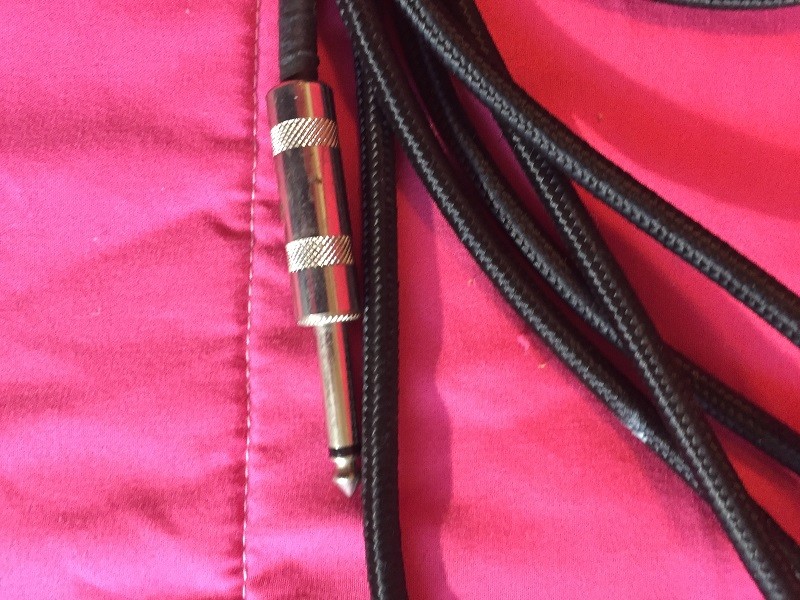 ROC186T Instrument guitar  Cable Tweed 18.5 ft , Excellent