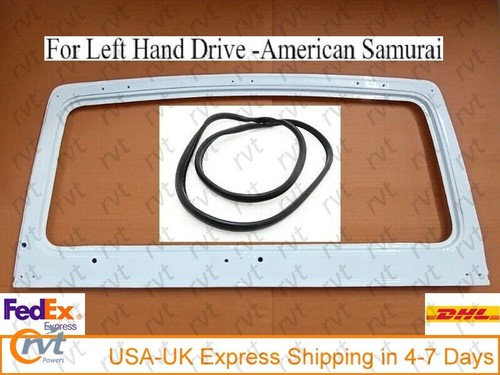 WINDSHIELD FRAME FRONT FOR LEFT HAND DRIVE SUZUKI SAMURAI SIERRA DROVER-WHITE