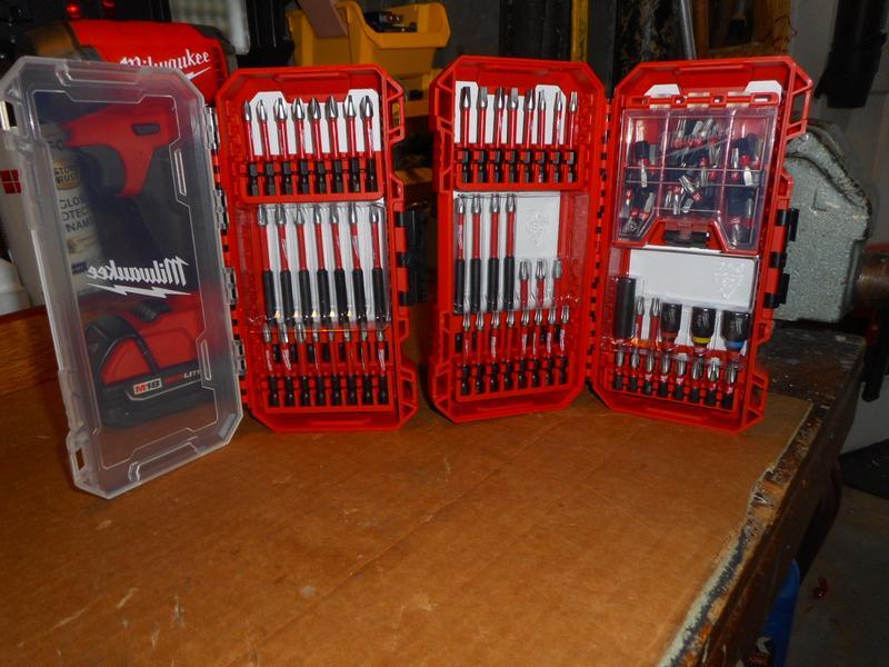 Milwaukee 100 Piece Screw Driver Drill Bit Set Impact Duty SHOCKWAVE Alloy Steel