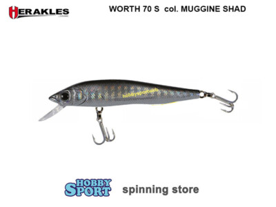 HERAKLES WORTH 70S  COL SHAD ARHKWO710 MINNOW 5.5 GR SPINNING TRAINA MARE