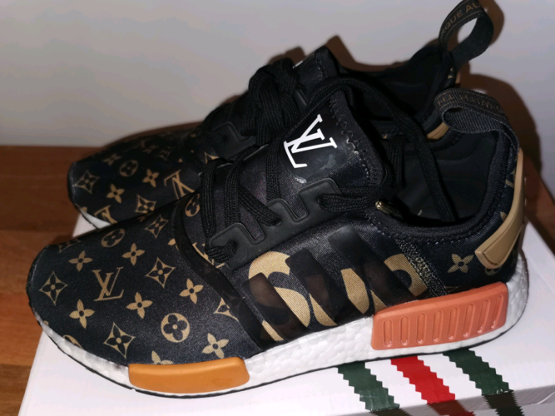 Lv x supreme x Nmd_r1 trainers new | in Farnborough, Hampshire | Gumtree