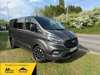 2021 Ford Transit Custom 2.0 EcoBlue 185ps Low Roof D/Cab Sport Van 1 OWNER NEW 