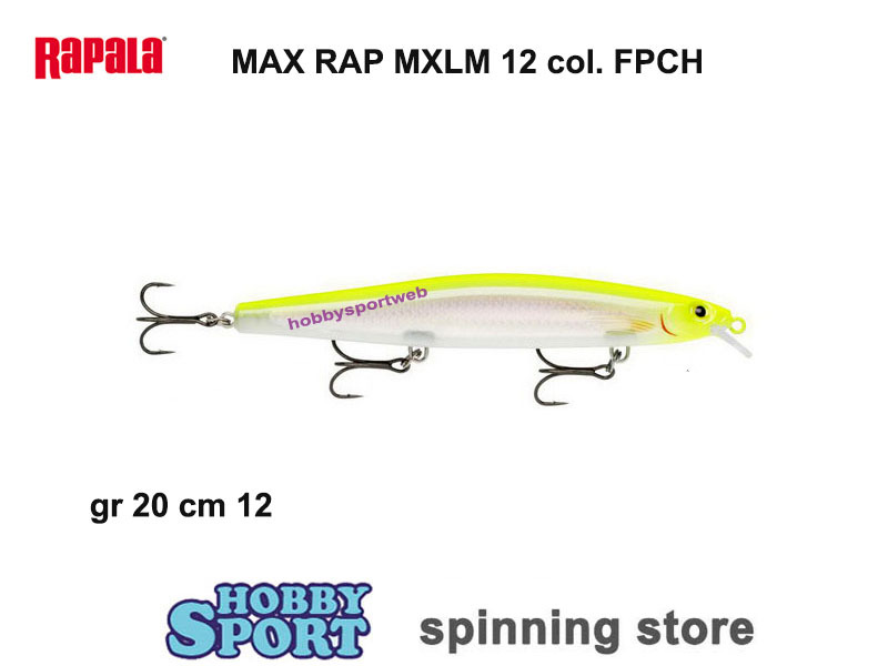 RAPALA MAX RAP MXLM 12 COL. FPCH 20 GR LONG DISTANCE  SPECIALE SPIGOLA