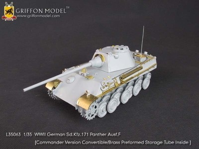 Griffon L35063 1/35 Panther Ausf.F Detail Etching Parts for Dragon 6403/6799
