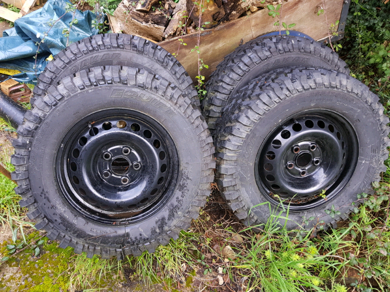Vw T5 off road steel wheels and tyres in Clevedon, Somerset Gumtree