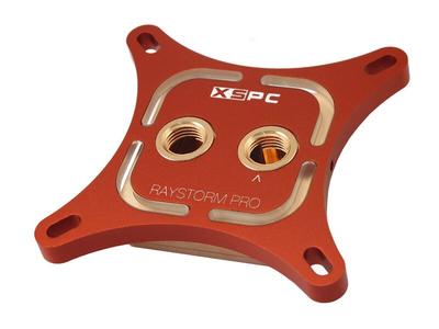 XSPC RayStorm Pro WaterBlock (Intel) Red - LGA2066, 2011, 1150, 1151, 1155, 1156