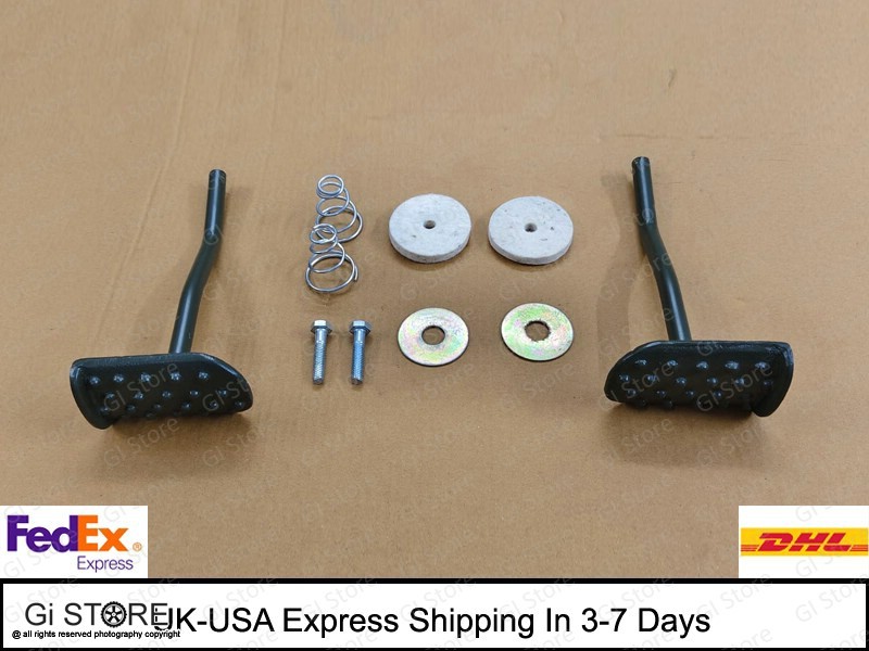 Steel Brake & Clutch Pedal Assemblies jeep willys MB GPW CJ2A CJ3A-WO-800754