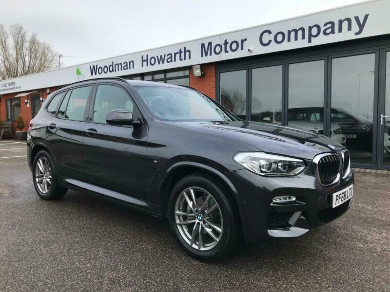 2018 68 BMW X3 20D XDRIVE AUTOMATIC 4X4 188 BHP in